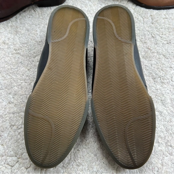 Dr. Scholl's Shoes Men's Pebble Black Leather Nikola Sneakers Size 12M - Picture 5 of 12